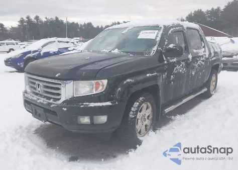 2013 Honda Ridgeline Rtl from USA, damaged, VIN 5FPYK1F53DB018416